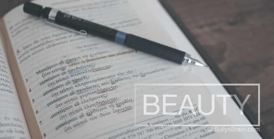 beauty of scripture